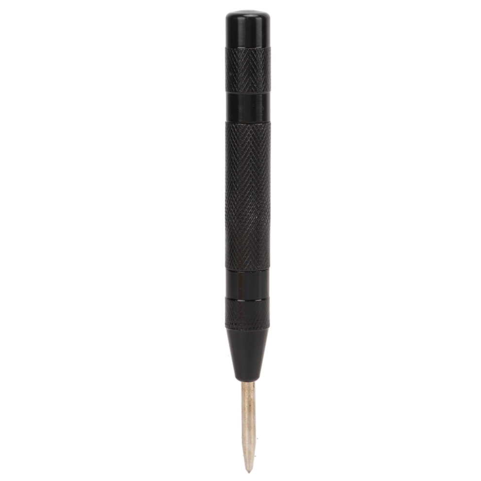 Premium Quality Spring Loaded Center Punch Automatic Center Punch High Speed Steel Adjustable Spring Tension Anti Slip Handle Emergency Escape Tool 9115830465194