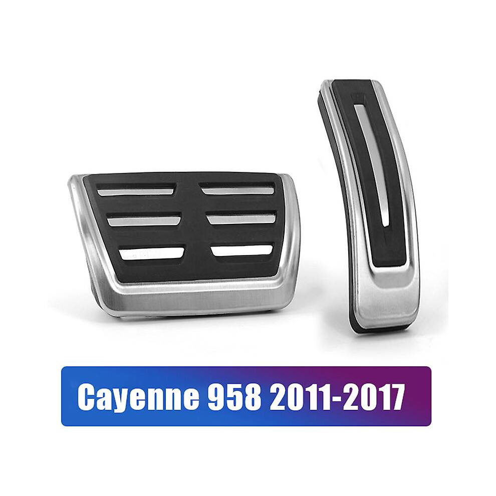 Pedal Pads For Porsche Cayenne 958 2011-2017 At 2Pcs Pedal Anti-Slip Pads 6901508039070