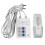 Projektorleinwand-Wireless-Controller 433MHZ Funkfrequenz 100-240V Weiß 1