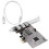 1394A Controller Card, PCI-E x1 Interface, Compatible with Windows Systems Black 1