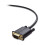 Καλώδιο DisplayPort σε VGA, Μονοπύρηνο Πυρήνα 1,8 Μέτρα (Μαύρο), Μετάδοση HD Video 4