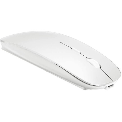 Wireless Bluetooth Mouse Version 4.0 White Optical Chip 450mAh Battery 8-Minute Sleep Mode