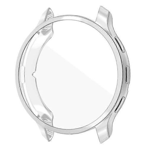 Protective Case for Venu 3/3S 45mm Silver Clear Shockproof Shell