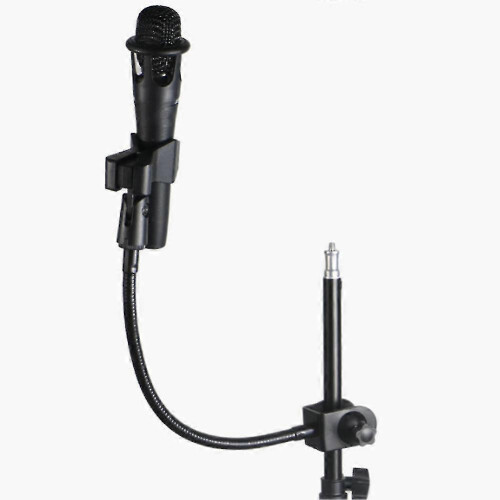 Suporte de Microfone, Adequado para Microfones de Mão com Diâmetro 5CM, Base Fixa de Plástico 2