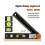 Digital Angle Ruler, 190mm Plastic, Multi-angle Measurement Horizontal Vertical 5