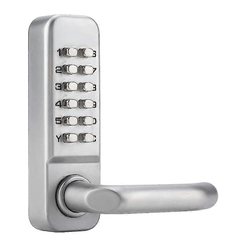Mechanical Combination Lock, 60/70Mm Tongue Distance, Zinc Alloy Waterproof For 30-60Mm Door Thickness 6901508044531