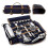 Bartender Tool Storage Bag Canvas Portable Style Blue Single Bag Without Tools 1