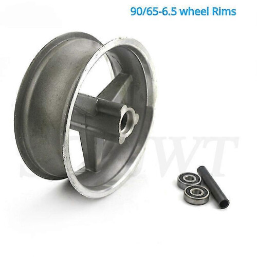 Cubo de Roda, Roda Dianteira 90/65-6.5, Liga Leve de 6.5 Polegadas para Mini Moto Off-Road e Patinete Elétrico