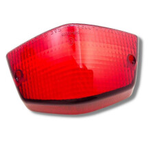 Achterlichtkap, ABS Rood, Compatibel met Honda Shadow 400/600/1100