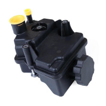 Serbatoio dell'olio di sterzo potenziato, 0004602483/A0004602483 materiale ABS, adatto per SLK280/300/350 (nero)