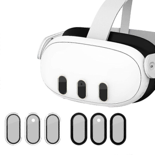 Προστατευτικό φακού για VR για Meta Quest 3 Στατική Αναρρόφηση Αντι-Αντιτυπίας Ασημί