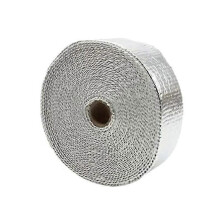 Auspuffrohr-Wärmedämmband 50mmx5m Silber Hochtemperaturbeständig Schutz