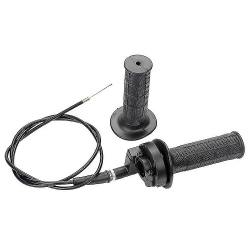 Cavo dell'acceleratore e manubrio 1 set adatto per ATV/karting con impugnatura resistente e comoda 2