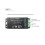 RGB LED Controller 3 Channel Dimming 30m RF Remote Control ABS Material Black 5