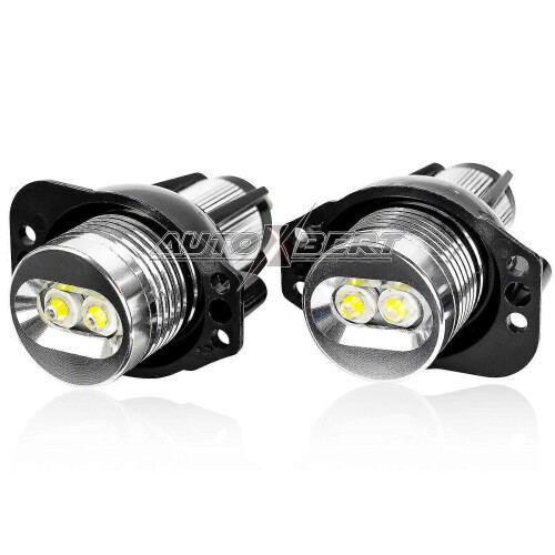 Φῶτα δακτυλίου για LED 2 τεμ. Σέτ για BMW 6000K λευκά φώτα στάθμευσης 2