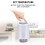 Smart Thermostatic Radiator Valve Wireless Heating Controller with App and Voice Control, 7Day Programmable 3