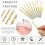 Micro-Twist Drill Bit Set - 10Pcs 0.6mm-2.2mm Tiny Drill Bit 2.35 Shank HSS  Engraving Drill Bits Hole Drilling Tool 3