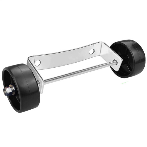 Patio Heater Replacement Wheels Mobility Kit for Smooth Movement RustResistant Outdoor Use
