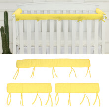 Verstellbarer Bettengitterbezug für Babys, weicher Polyester-Schutz, 67x18cm