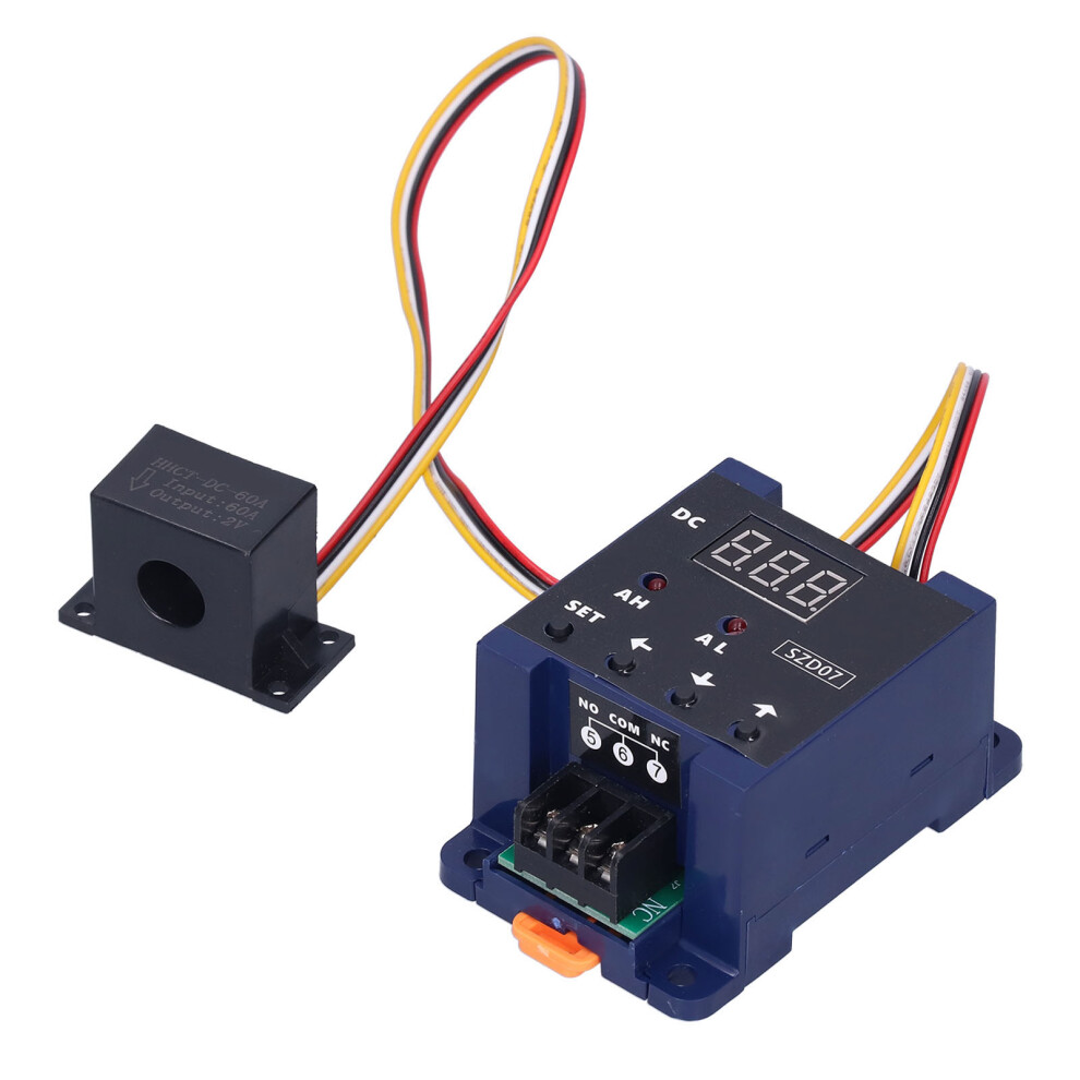 Szd07 Digital Display Ammeter & Overload Protection Current Switch For 8-35V Dc 3691379062583