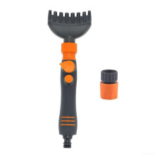 Pool Cleaning Brush with Powerful Water Spray for Tiles Vinyl Fiberglass and Ergonomic Comfort Grip