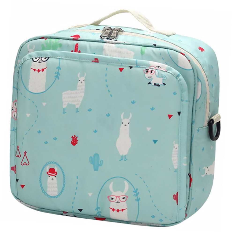 Changing Bag Travel Organiser For Nappies Wet Bags Handbag Nylon Green