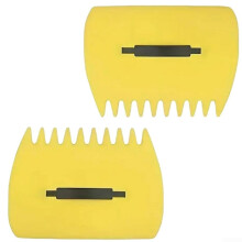 Leaf Scoops 2 Pack with Ergonomic Handles, Large Capacity Garden Leaf Collector for Yard Cleanup
