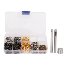 Storage Box Grommet Kit Durable Copper Material With Eyelet Hole Punch Tools For Bags Clothing Crafts Wide Application Use
