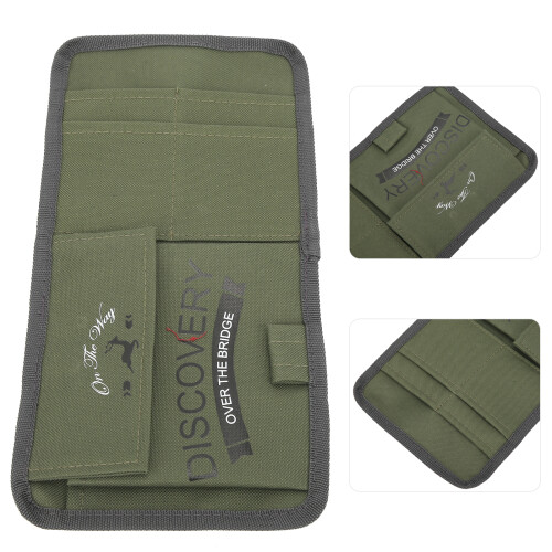 Multi-Function Car Seat Back Organizer Bag 600D Oxford Storage Pocket 2