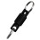 Alloy Two Way Key Ring  Detachable Key Attachment Multifunctional Rust Resistant EDC Tool Black 1