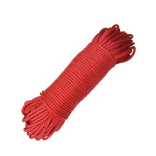 climbing rope 2mm, 10m, paracord for survival, camping, hiking, DIY bracelet(Red)