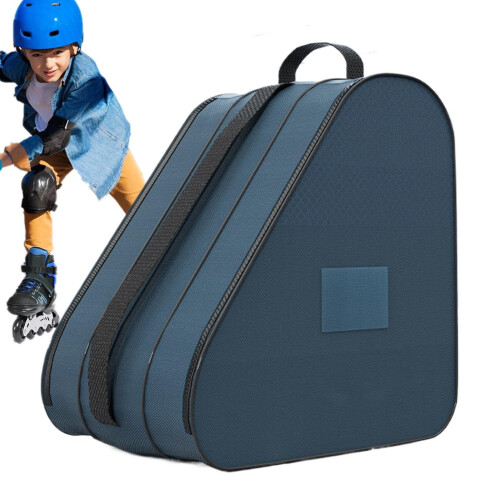 Figure Skating Bag  PVC Roller Skate Carry Bag with Adjustable Strap