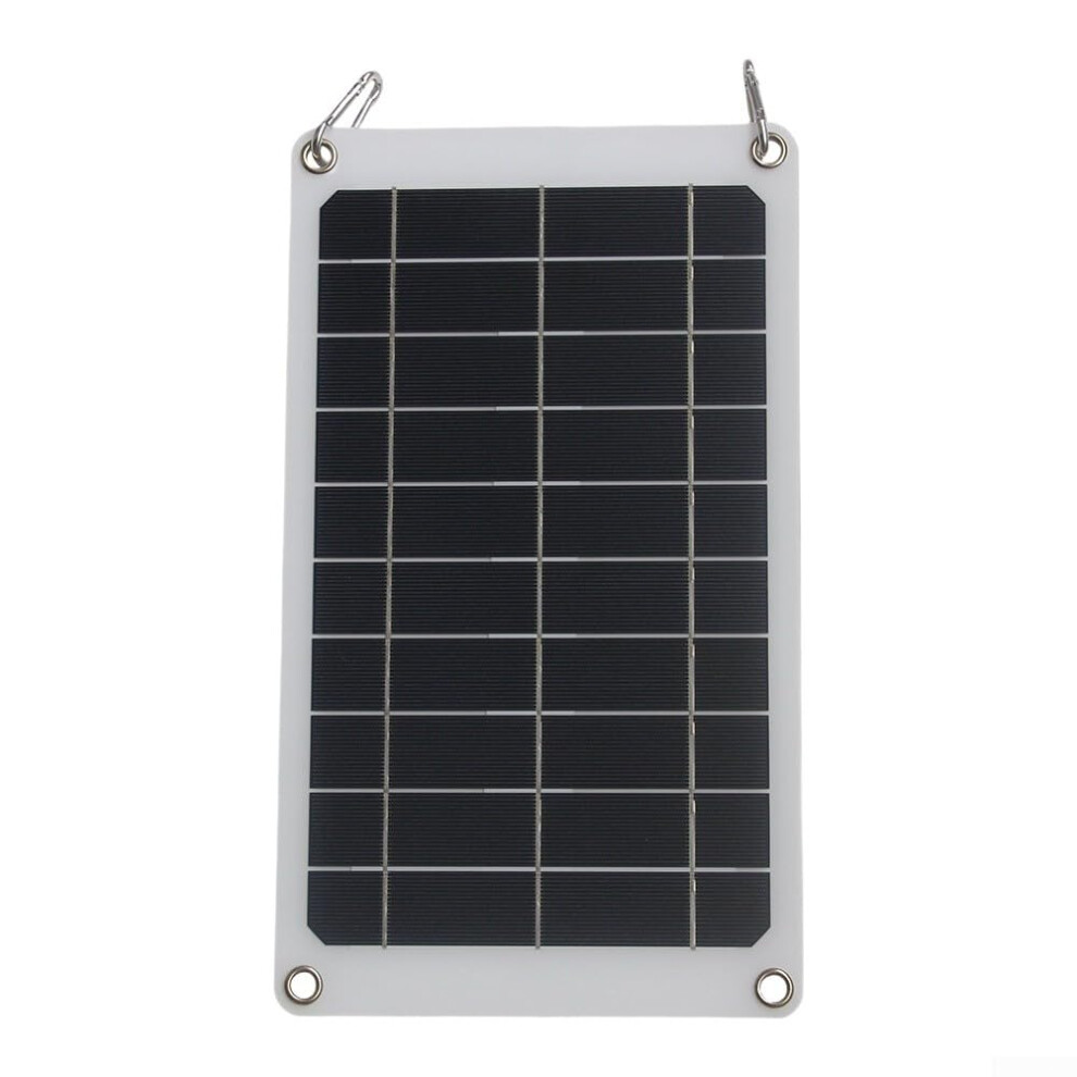 Outdoor 10W 5V Solar Charger Monocrystalline Panel Usb Port For Mobile Phones Camping And Hiking 9347817550122