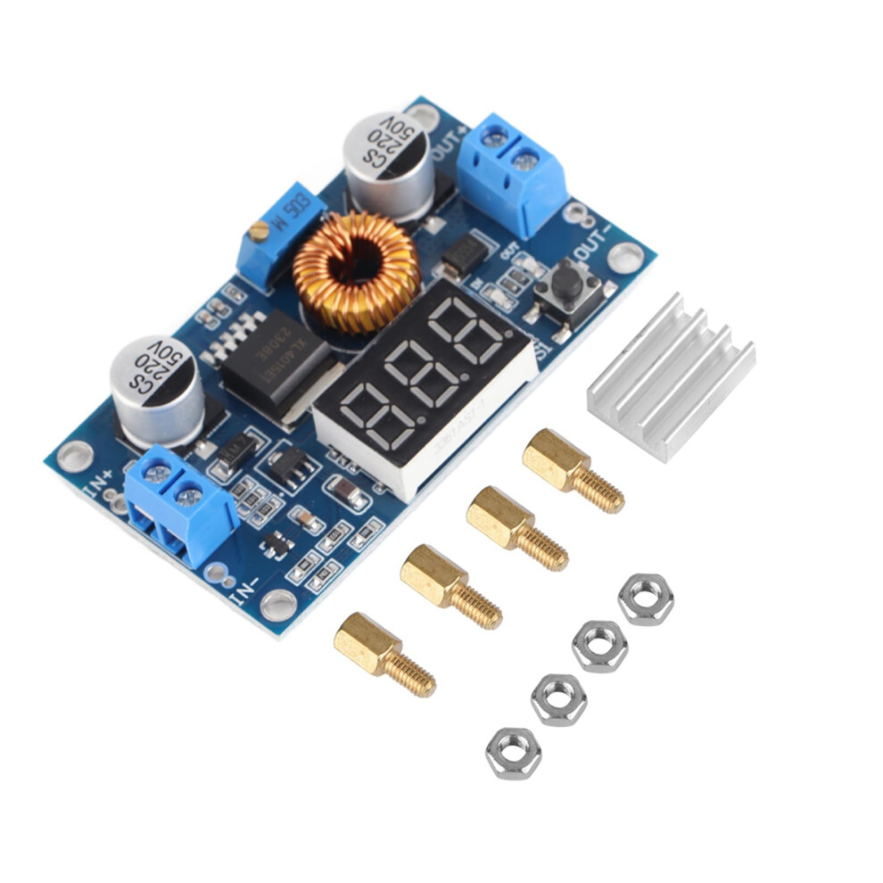 5A Dcdc Step Down Converter Adjustable Voltage Regulator With Voltmeter Power Low Ripple 9199774027151