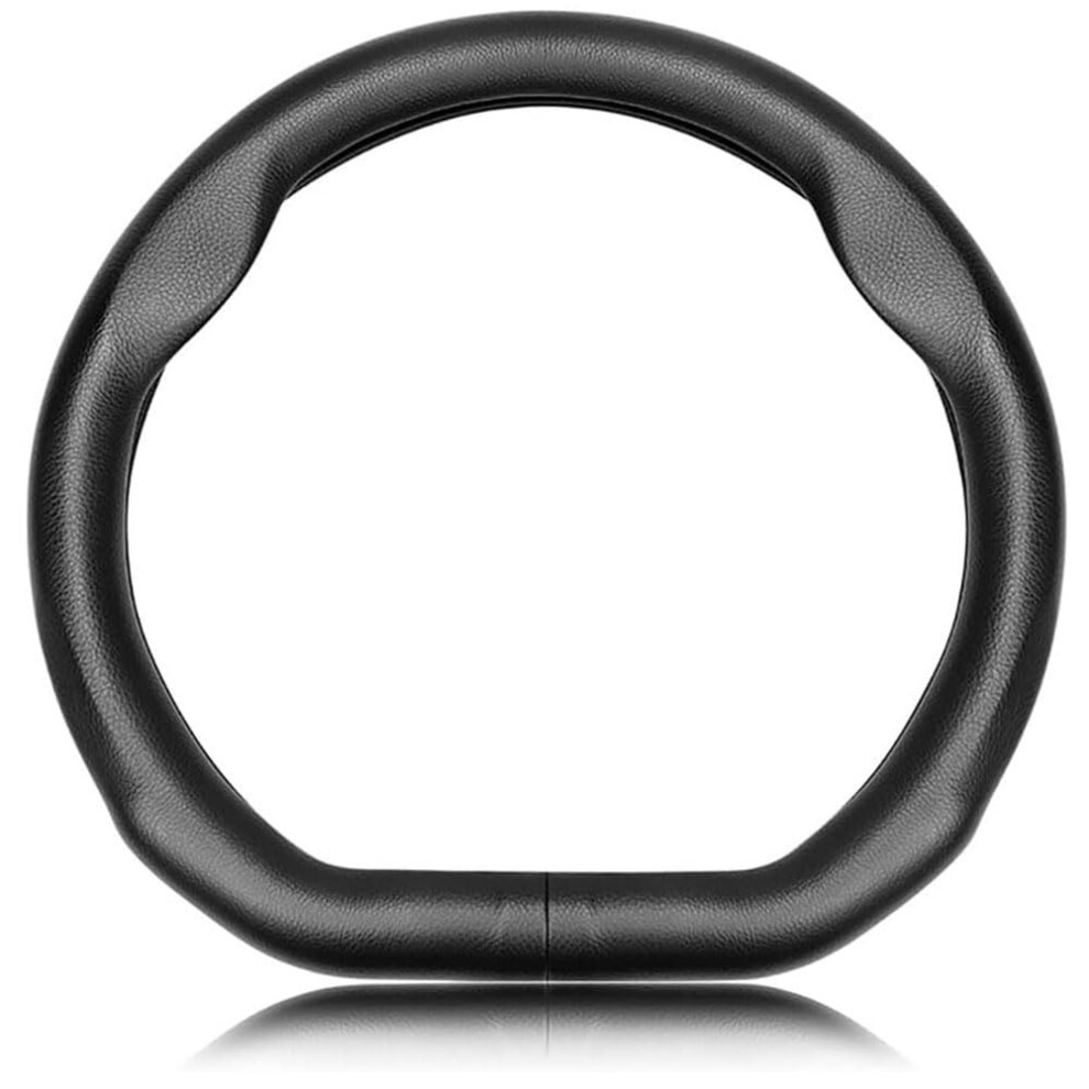Leather Steering Wheel Cover For Vw Tiguan 20072025, Universal Antislip Allseason Comfort 9382693308924