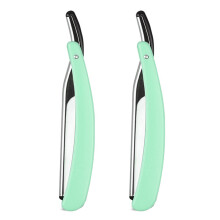 Professional Barber Straight Razor, Durable Stainless Steel Blades For Wet Shaving, Easy Blade Replacement System, Rounded Exposure Minimizing Cuts,