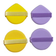 Velour Face Makeup Sponge, Triangle Powder Puffs With Ribbon Strap Sponge, Super Soft Silky Skin-Friendly Material, Resistant To High Humidity And Di