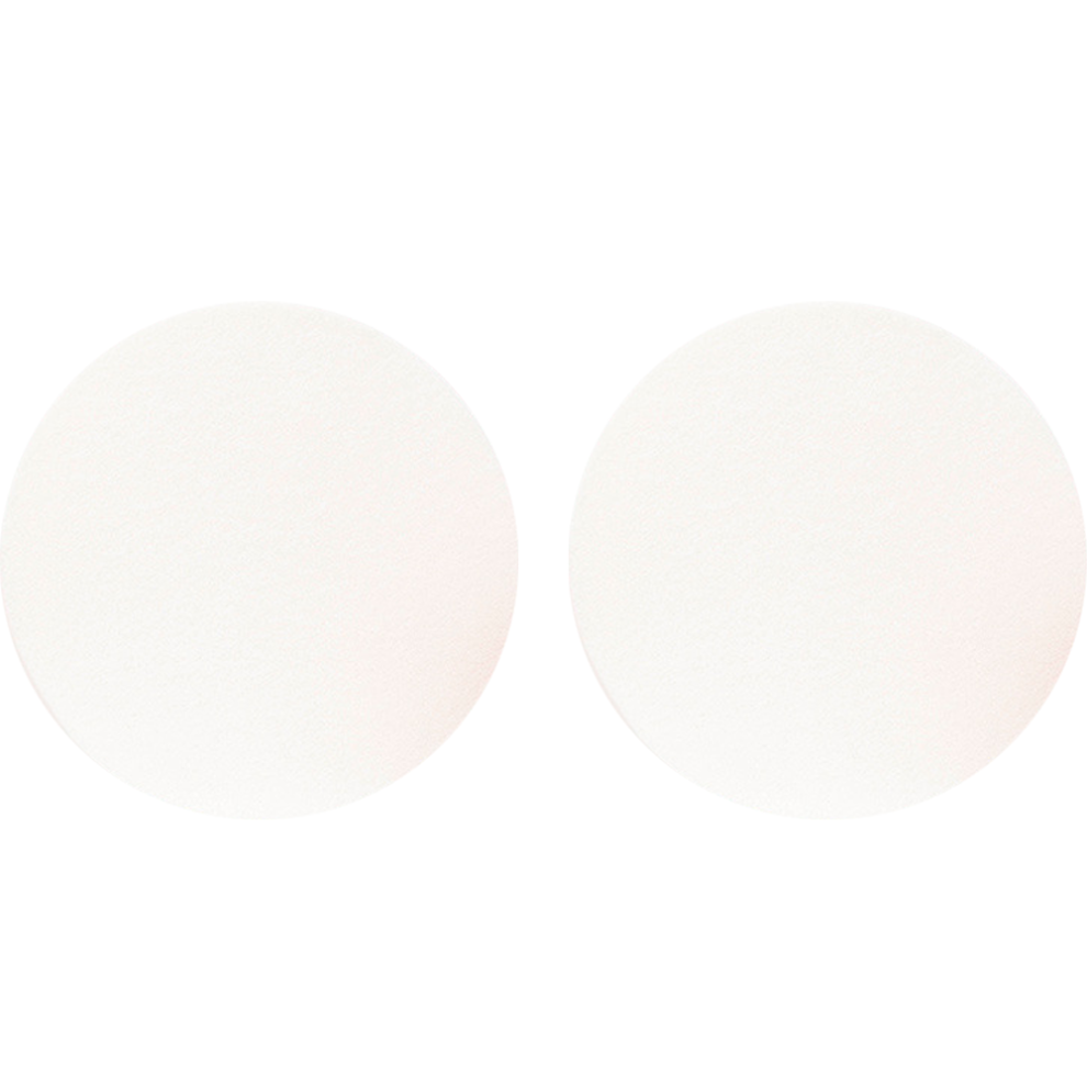 Large Round Sponge for Foundation Blending, Flawless Foundation Makeup Application with Flexible Design Cosmetic Applicator Sponge Pads, Dual Use Wet