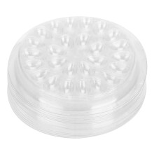 Beginners Auxiliary Tool Eyelash Glue Holder Flowering Appearance Disposable Glue Pallet Pad Light And Odorless Multiple Notches High Quality PVC Mat