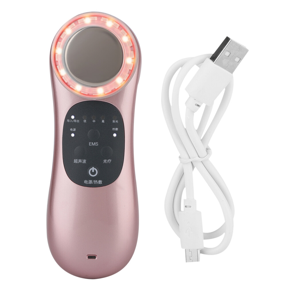 Skin Rejuvenation Facial Skin Care Device LED Photon Therapy Face Lift Tool with Red Light Therapy for Anti Aging Wrinkle Reduction and Portable