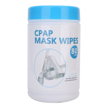 Leicht anzuwendende Reinigungstücher für CPAP-Zubehör, sanfte CPAP-Hygiene, hochabsorbierende Tücher, alkoholfrei, unparfümiert, mit Vliesstoff