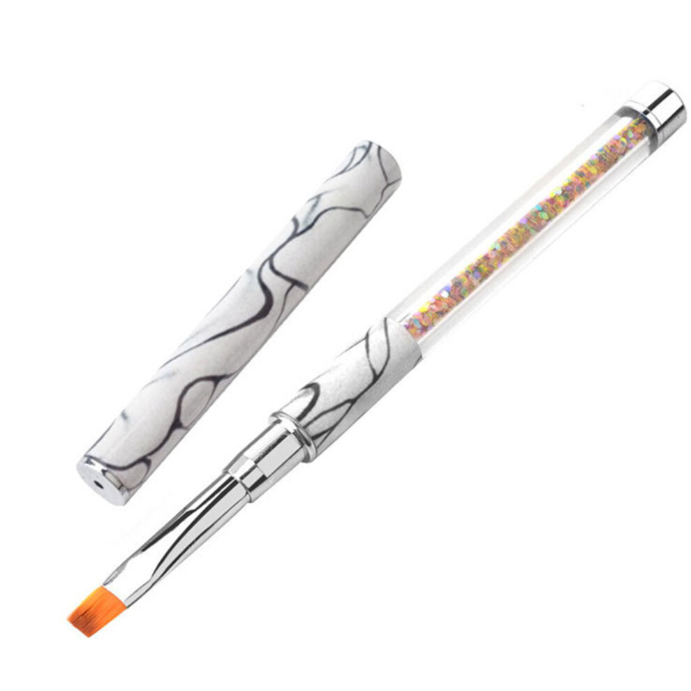 Rhinestone Handle Nail Art Liner Brushes UV Gel Builder Fine Drawing Brush Set Acrylic Nail Art Tools Quality and Durable for Home Salon Use