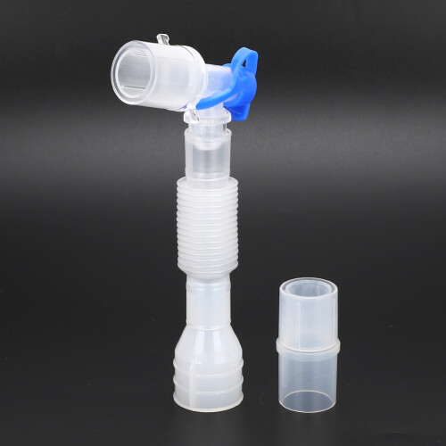 Κοντός σωλήνας για λάστιχο CPAP, ανταλλακτικός σωλήνας γρήγορης απελευθέρωσης με 2