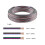 Mosiee 5meter Extension Cable 5 Pin Wire Cord, Hookup Electrical 5 Color Wire Stranded 1