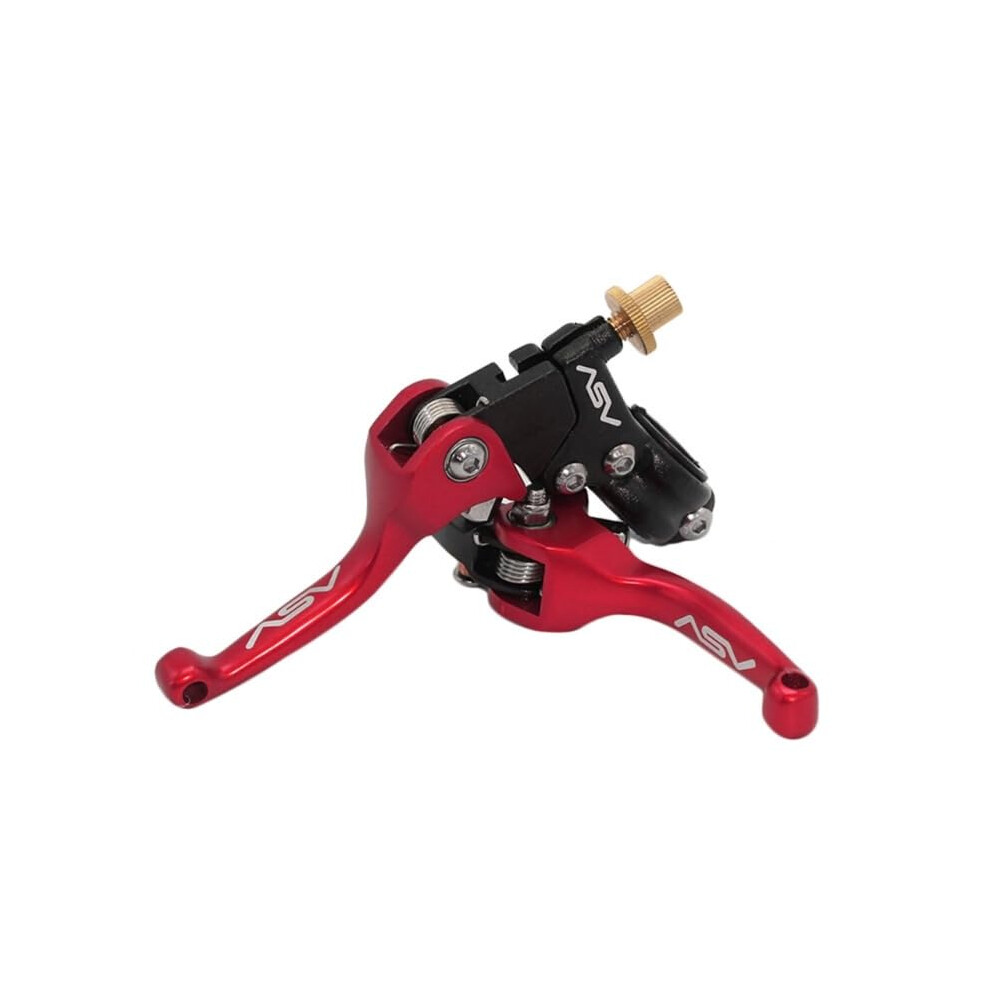 Motorcycle Brake Clutch Levers Cnc 7/8 Inch 22Mm Bull Horn For Dirt Pit Mini Mx Universal Red 9094768801901