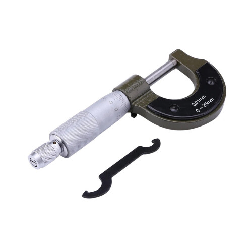 Precision Outside Micrometer Gauge for Accurate External Measurements and Durable Construction
