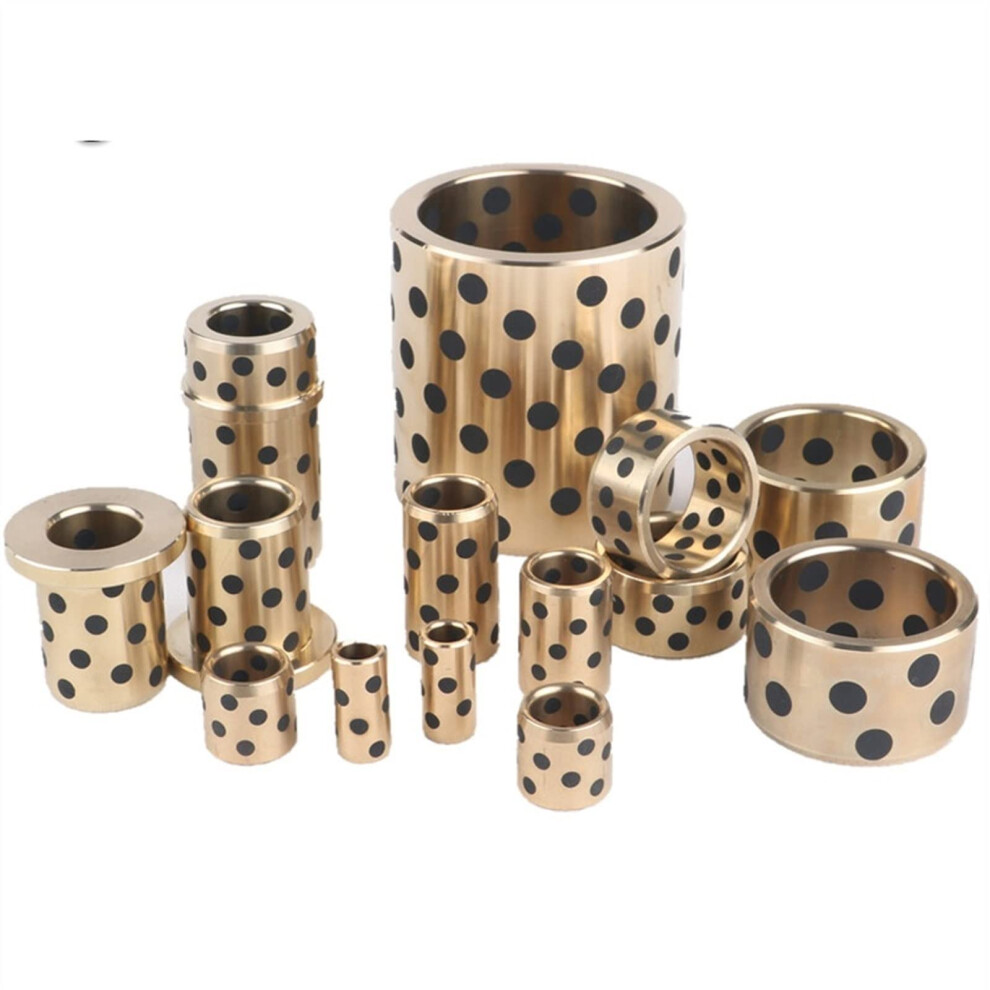 Graphite Bushing Selflubricating Copper Sleeve 12X19x12 Wearresistant Maintenance Bronze 9199774027571