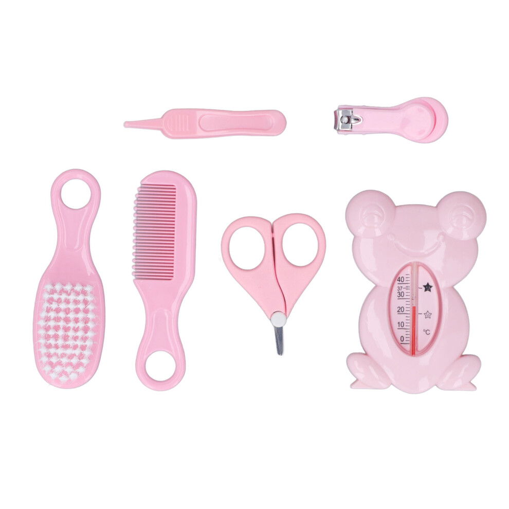 Baby Grooming Kit Infant Safety Care Set With Hair Brush Comb Nail Clipper Nasal Aspirator Baby Essentials For Newborn Boys Girls