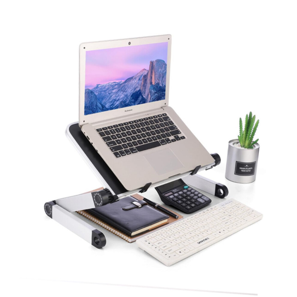 Portable Aluminum Laptop Stand Adjustable For Laptop And Tablet Ventilation Desk Riser For Standing Work 9094768802168