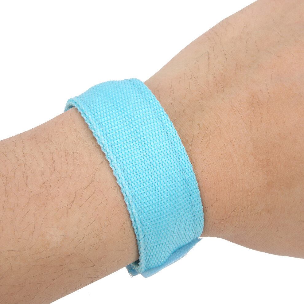 Adjustable Led Running Armband With Flashing Modes, 24Cm Blue 7891379070236